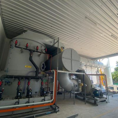 ACID/AMMONIA WET SCRUBBER SYSTEM